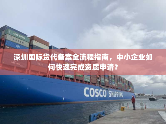 深圳国际货代备案全流程指南，中小企业如何快速完成资质申请？