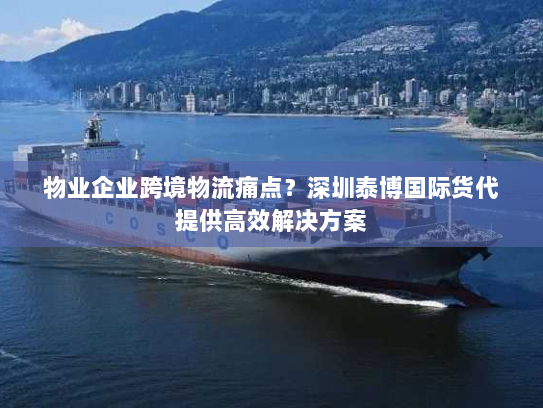 物业企业跨境物流痛点？深圳泰博国际货代提供高效解决方案