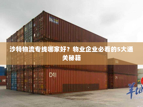 沙特物流专线哪家好？物业企业必看的5大通关秘籍