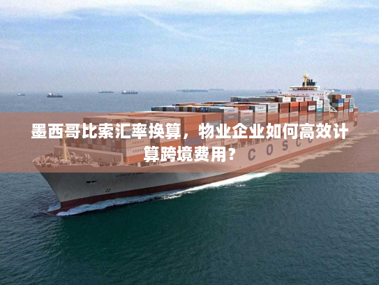 墨西哥比索汇率换算,物业企业如何高效计算跨境费用? 墨西哥比索汇率换算,物业企业如何高效计算跨境费用?