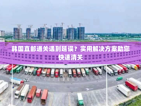 韩国直邮通关遇到延误?实用解决方案助您快速清关 韩国直邮通关遇到延误?实用解决方案助您快速清关