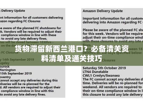 货物滞留新西兰港口？必备清关资料清单及通关技巧