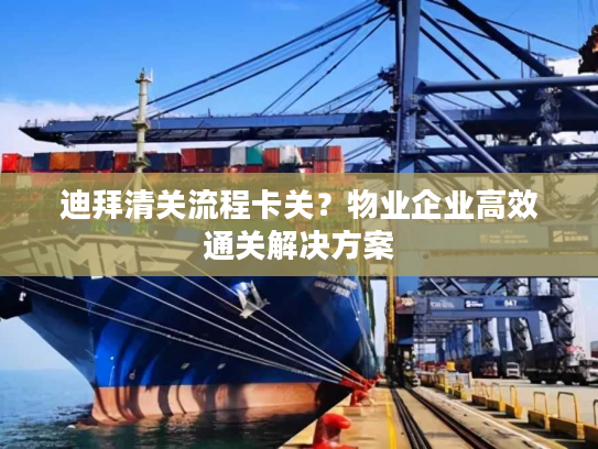 迪拜清关流程卡关？物业企业高效通关解决方案