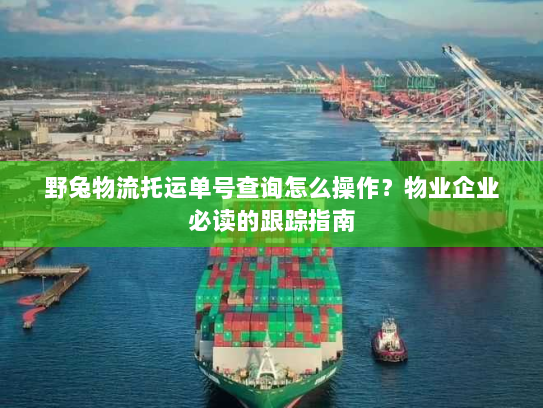 野兔物流托运单号查询怎么操作?物业企业必读的跟踪指南 野兔物流托运单号查询怎么操作?物业企业必读的跟踪指南