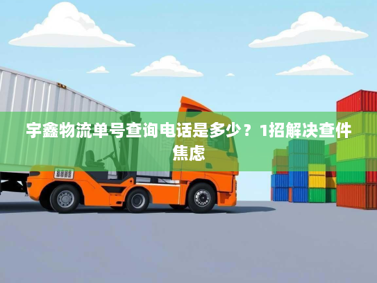 宇鑫物流单号查询电话是多少?1招解决查件焦虑 宇鑫物流单号查询电话是多少?1招解决查件焦虑