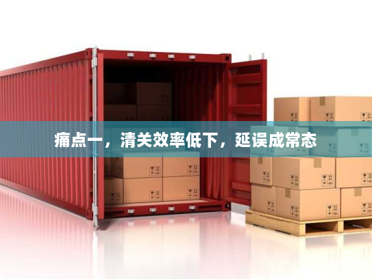 痛点一，清关效率低下，延误成常态