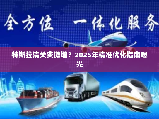 特斯拉清关费激增?2025年精准优化指南曝光 特斯拉清关费激增?2025年精准优化指南曝光