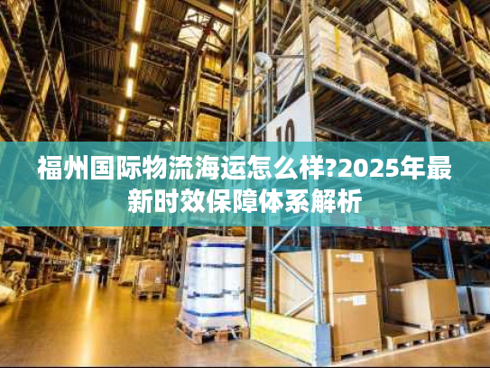 福州国际物流海运怎么样?2025年最新时效保障体系解析