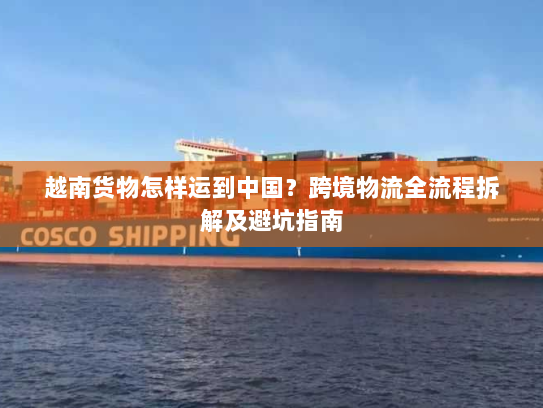 越南货物怎样运到中国？跨境物流全流程拆解及避坑指南