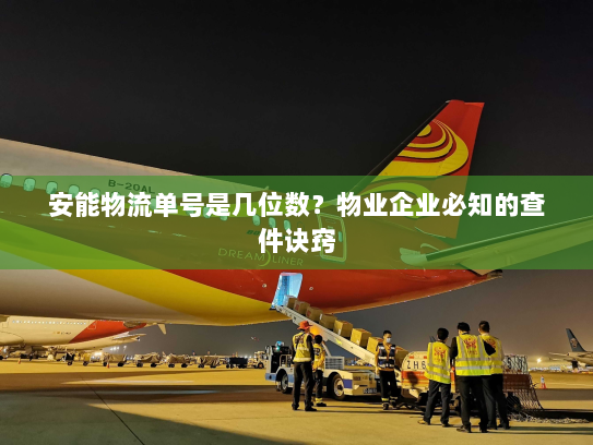 安能物流单号是几位数?物业企业必知的查件诀窍 安能物流单号是几位数?物业企业必知的查件诀窍