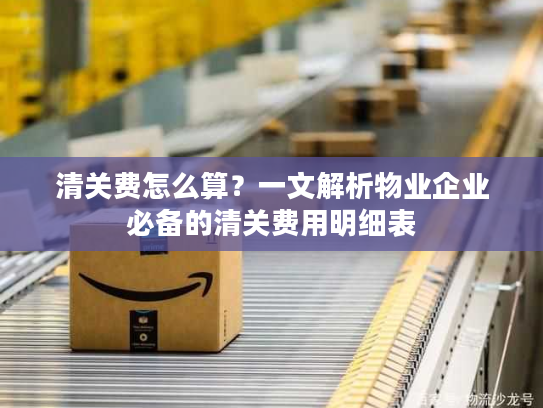 清关费怎么算？一文解析物业企业必备的清关费用明细表