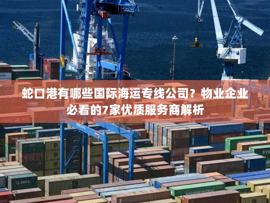蛇口港有哪些国际海运专线公司？物业企业必看的7家优质服务商解析