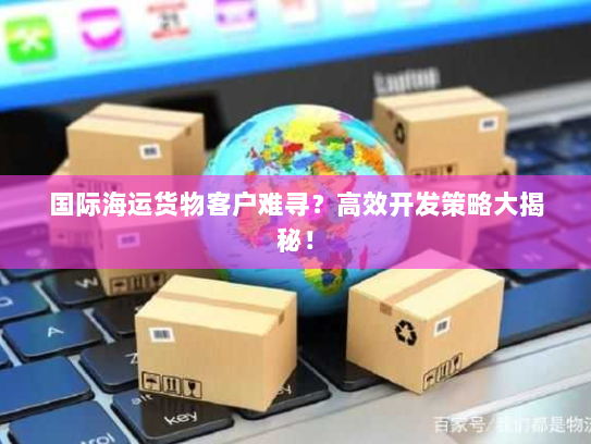 国际海运货物客户难寻?高效开发策略大揭秘! 国际海运货物客户难寻?高效开发策略大揭秘!