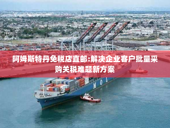 阿姆斯特丹免税店直邮:解决企业客户批量采购关税难题新方案