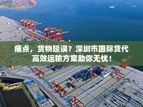 痛点，货物延误？深圳市国际货代高效运输方案助你无忧！