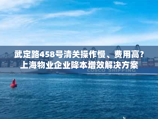 武定路458号清关操作慢、费用高？上海物业企业降本增效解决方案