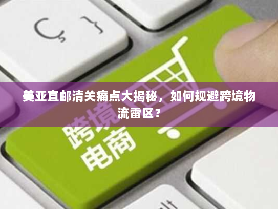 美亚直邮清关痛点大揭秘,如何规避跨境物流雷区? 美亚直邮清关痛点大揭秘,如何规避跨境物流雷区?