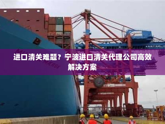 进口清关难题？宁波进口清关代理公司高效解决方案