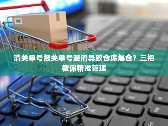 清关单号报关单号混淆导致仓库爆仓?三招教你精准管理 清关单号报关单号混淆导致仓库爆仓?三招教你精准管理