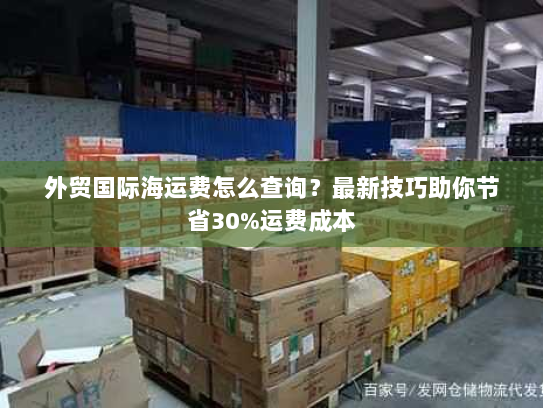 外贸国际海运费怎么查询?最新技巧助你节省30%运费成本 外贸国际海运费怎么查询?最新技巧助你节省30%运费成本