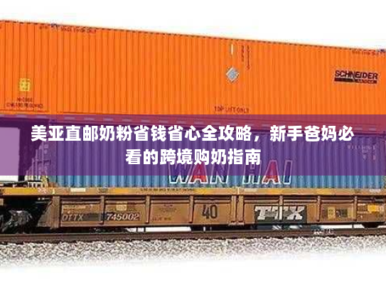 美亚直邮奶粉省钱省心全攻略,新手爸妈必看的跨境购奶指南 美亚直邮奶粉省钱省心全攻略,新手爸妈必看的跨境购奶指南
