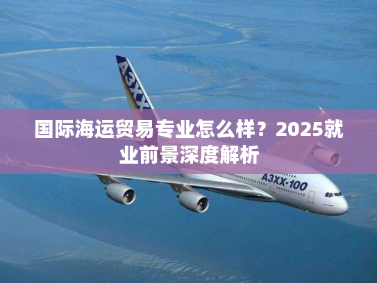 国际海运贸易专业怎么样？2025就业前景深度解析