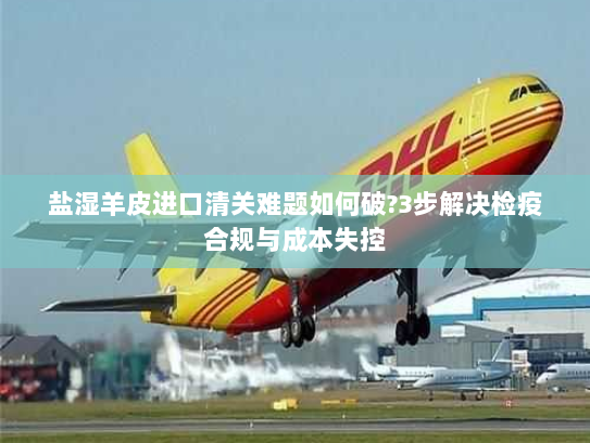 盐湿羊皮进口清关难题如何破?3步解决检疫合规与成本失控 盐湿羊皮进口清关难题如何破?3步解决检疫合规与成本失控