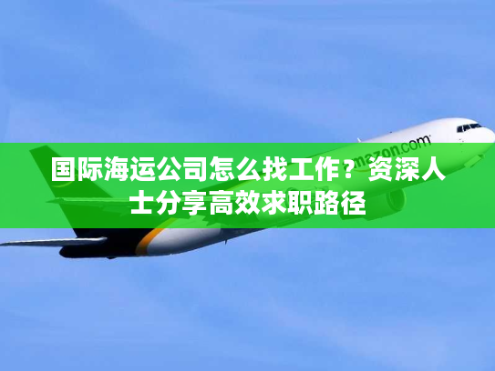 国际海运公司怎么找工作?资深人士分享高效求职路径 国际海运公司怎么找工作?资深人士分享高效求职路径