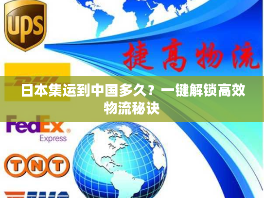 日本集运到中国多久？一键解锁高效物流秘诀