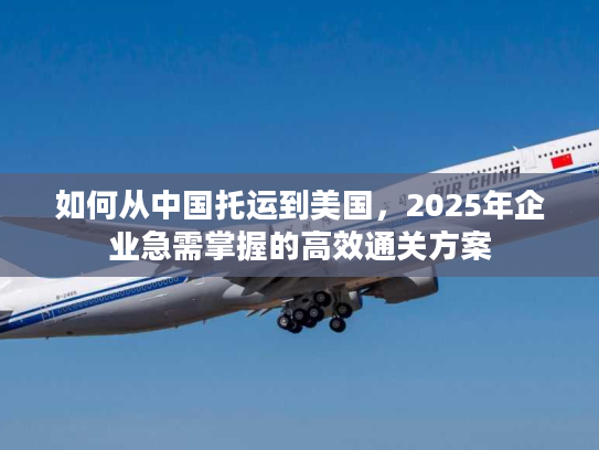 如何从中国托运到美国，2025年企业急需掌握的高效通关方案