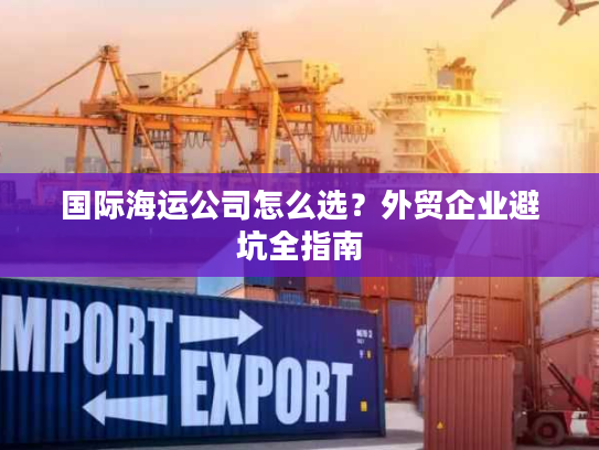 国际海运公司怎么选？外贸企业避坑全指南