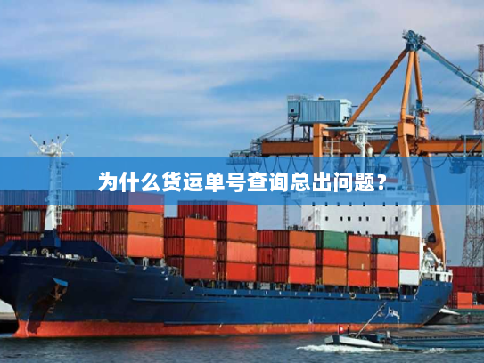为什么货运单号查询总出问题? 为什么货运单号查询总出问题?