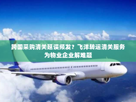 跨国采购清关延误频发?飞洋转运清关服务为物业企业解难题 跨国采购清关延误频发?飞洋转运清关服务为物业企业解难题