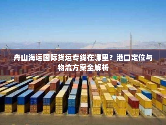 舟山海运国际货运专线在哪里？港口定位与物流方案全解析