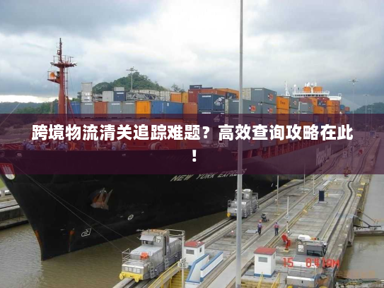 跨境物流清关追踪难题?高效查询攻略在此! 跨境物流清关追踪难题?高效查询攻略在此!