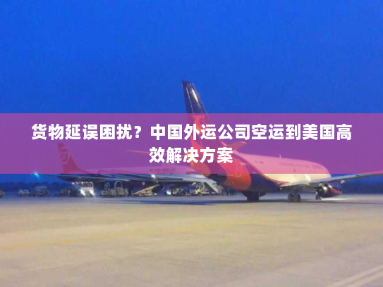 货物延误困扰？中国外运公司空运到美国高效解决方案