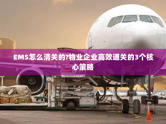 EMS怎么清关的?物业企业高效通关的3个核心策略 EMS怎么清关的?物业企业高效通关的3个核心策略