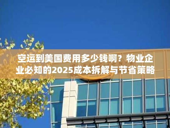 空运到美国费用多少钱啊？物业企业必知的2025成本拆解与节省策略