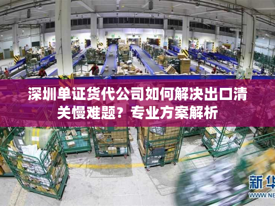 深圳单证货代公司如何解决出口清关慢难题？专业方案解析