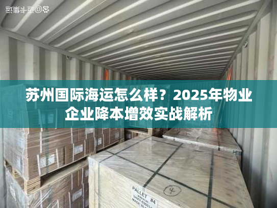 苏州国际海运怎么样？2025年物业企业降本增效实战解析