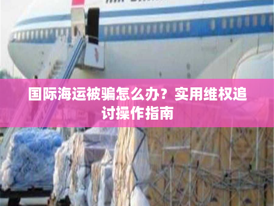 国际海运被骗怎么办？实用维权追讨操作指南