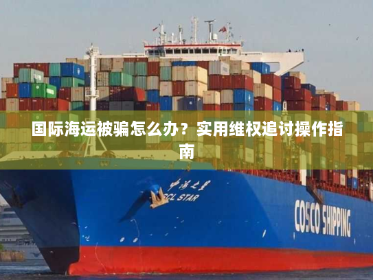 国际海运被骗怎么办?实用维权追讨操作指南 国际海运被骗怎么办?实用维权追讨操作指南