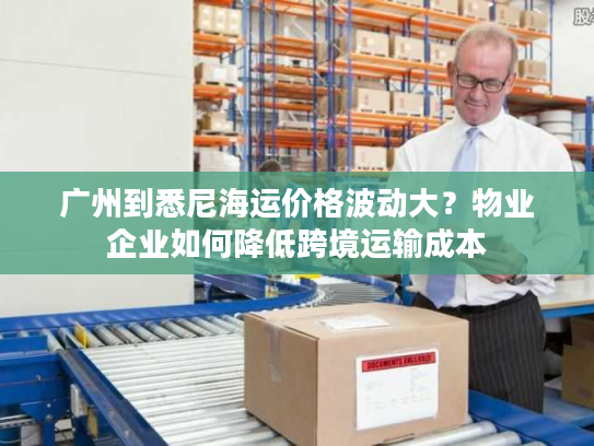 广州到悉尼海运价格波动大?物业企业如何降低跨境运输成本 广州到悉尼海运价格波动大?物业企业如何降低跨境运输成本