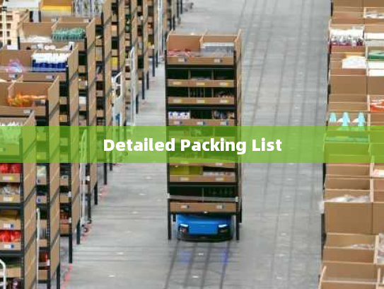 Detailed Packing List