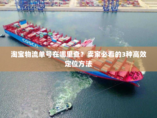 淘宝物流单号在哪里查?卖家必看的3种高效定位方法 淘宝物流单号在哪里查?卖家必看的3种高效定位方法