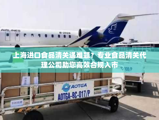 上海进口食品清关遇难题?专业食品清关代理公司助您高效合规入市 上海进口食品清关遇难题?专业食品清关代理公司助您高效合规入市