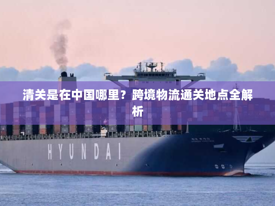清关是在中国哪里?跨境物流通关地点全解析 清关是在中国哪里?跨境物流通关地点全解析