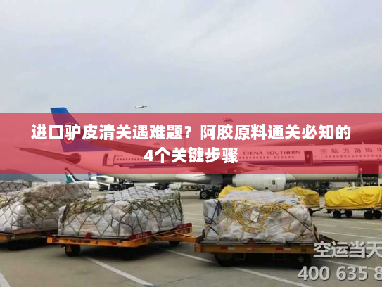 进口驴皮清关遇难题?阿胶原料通关必知的4个关键步骤 进口驴皮清关遇难题?阿胶原料通关必知的4个关键步骤