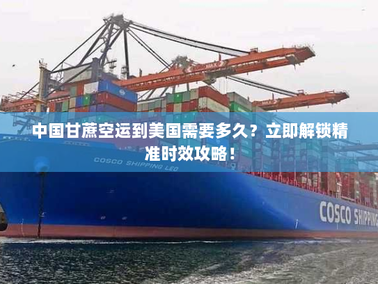中国甘蔗空运到美国需要多久?立即解锁精准时效攻略! 中国甘蔗空运到美国需要多久?立即解锁精准时效攻略!