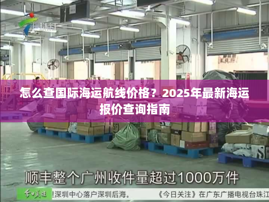 怎么查国际海运航线价格？2025年最新海运报价查询指南